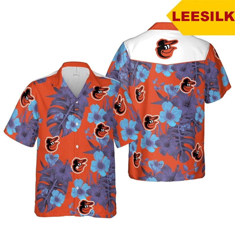 Baltimore Orioles MLB hawaiian shirt
