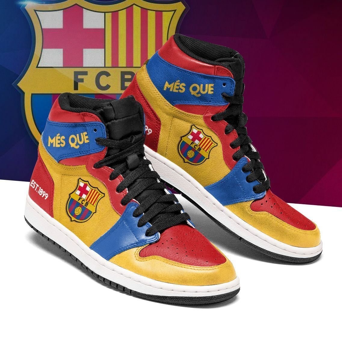 Barcelona jordan sneakers shoes