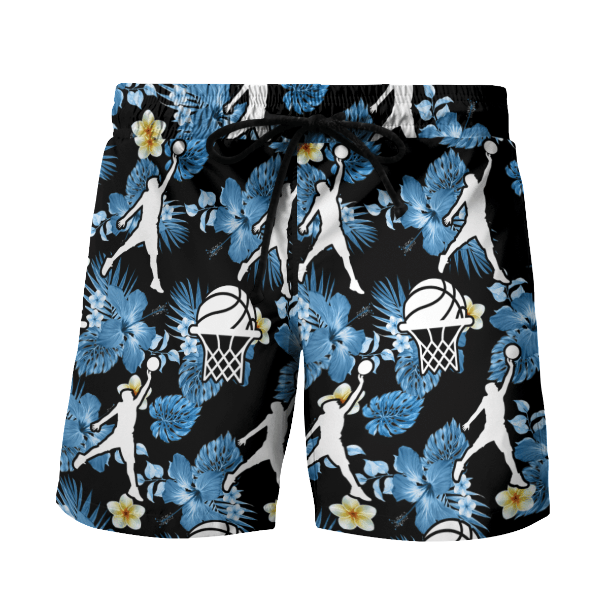 Basketball nature Hawaiian shirt and short 2