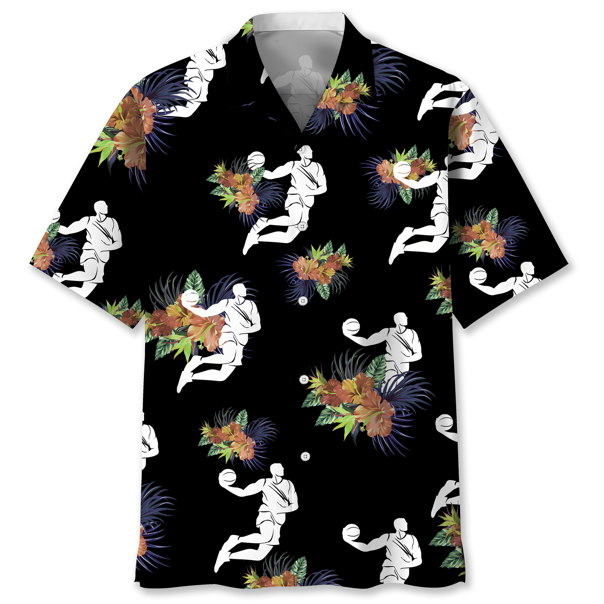 Basketball nature Hawaiian shirt and short – LIMITED EDITION