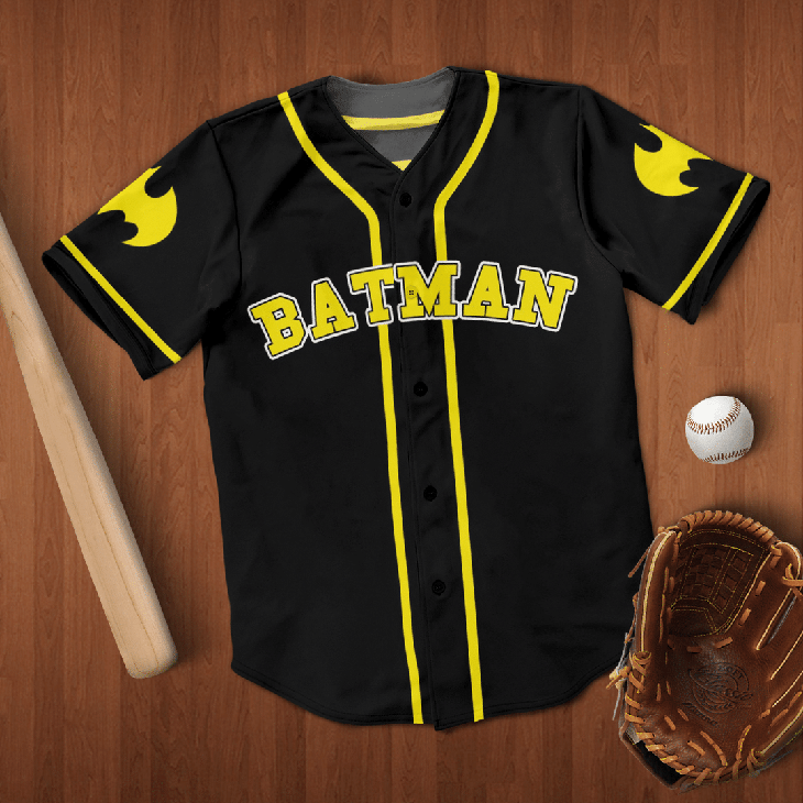 Batman Baseball Jersey Shirt3