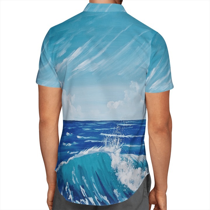 Batman Joker Surfing Short Sleeve Hawaiian Shirt 2