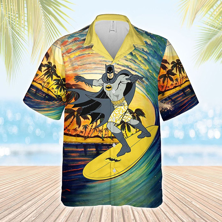 Batman Windsurfing Hawaiian Shirt – LIMITED EDITION