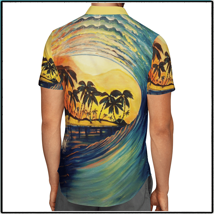Batman Windsurfing Hawaiian Shirt2