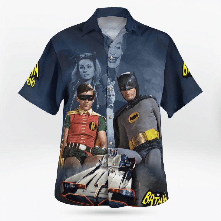 Batman and Robin hawaiian shirt1