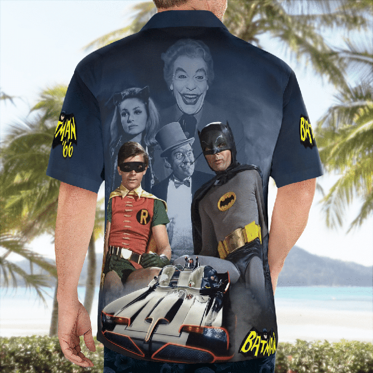 Batman and Robin hawaiian shirt3