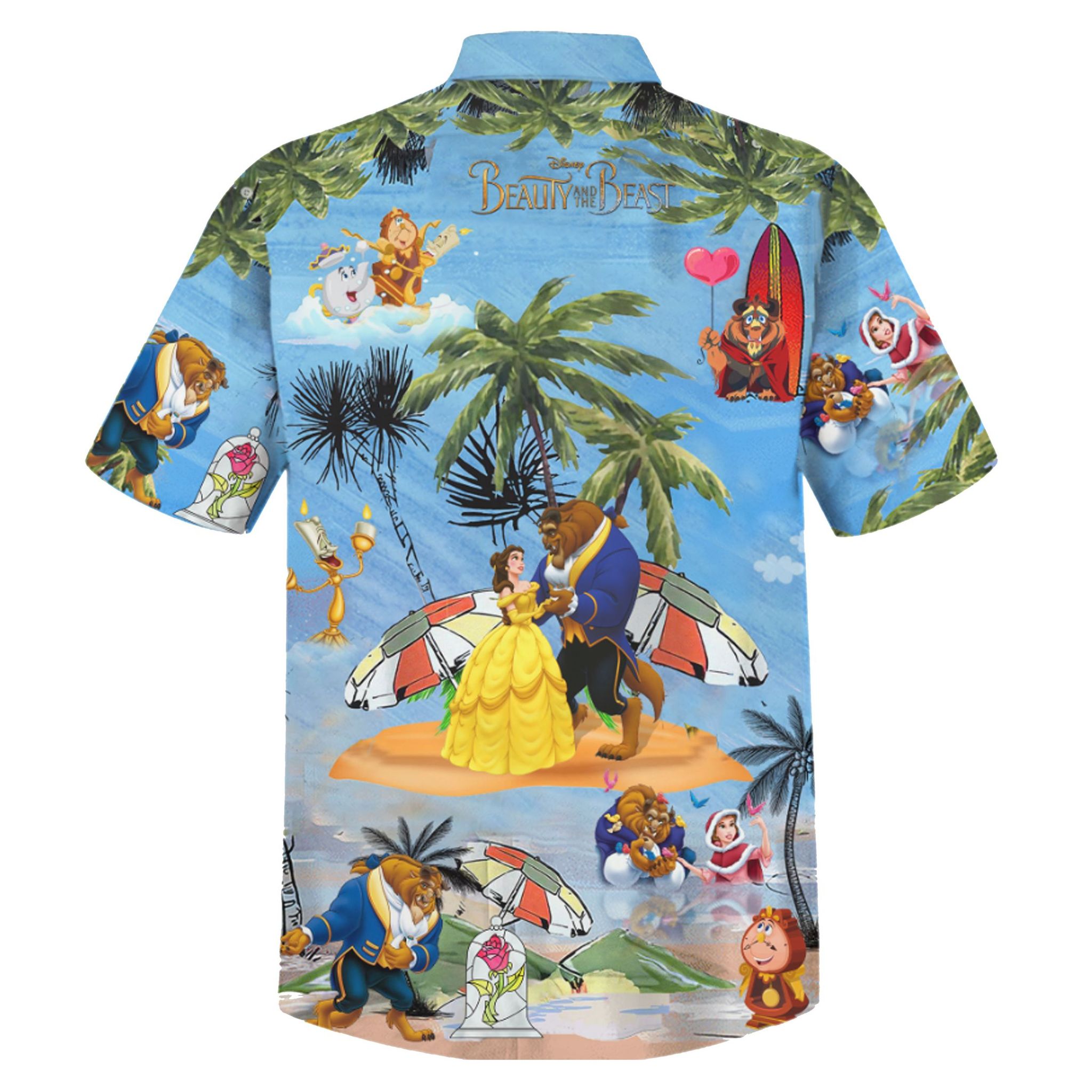 Beauty And The Beast hawaiian shirt - Picture 2