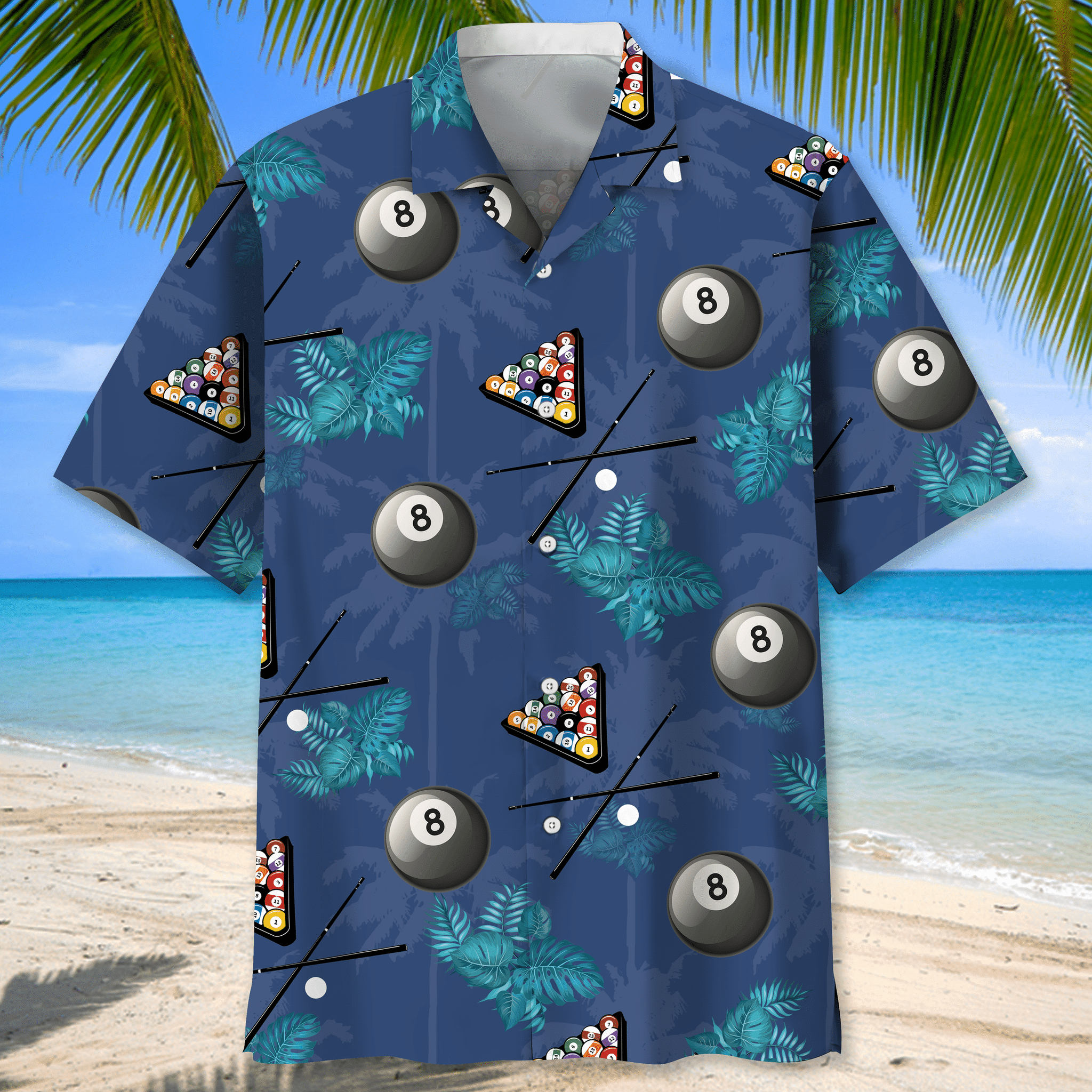 Billiard tropical Hawaiian shirt – LIMITED EDITION