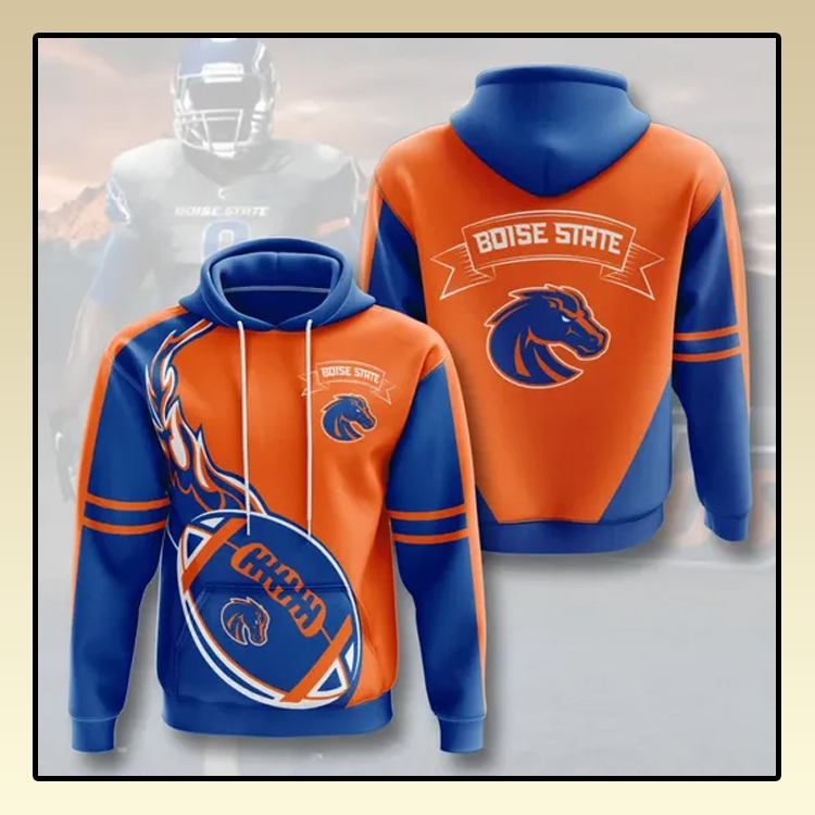 Boise State Broncos All over print 3d hoodie3