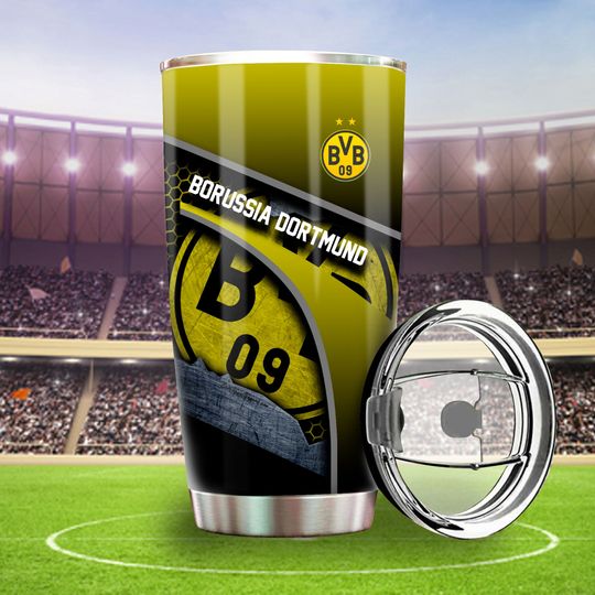 Borussia Dortmund Custom Name Tumbler1