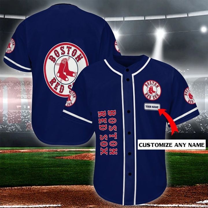 Boston Red Sox Personalized Baseball Jersey Shirt 2