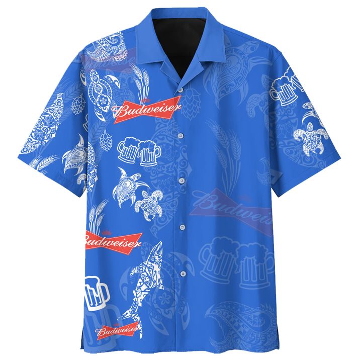 Budweiser hawaiian shirt 1
