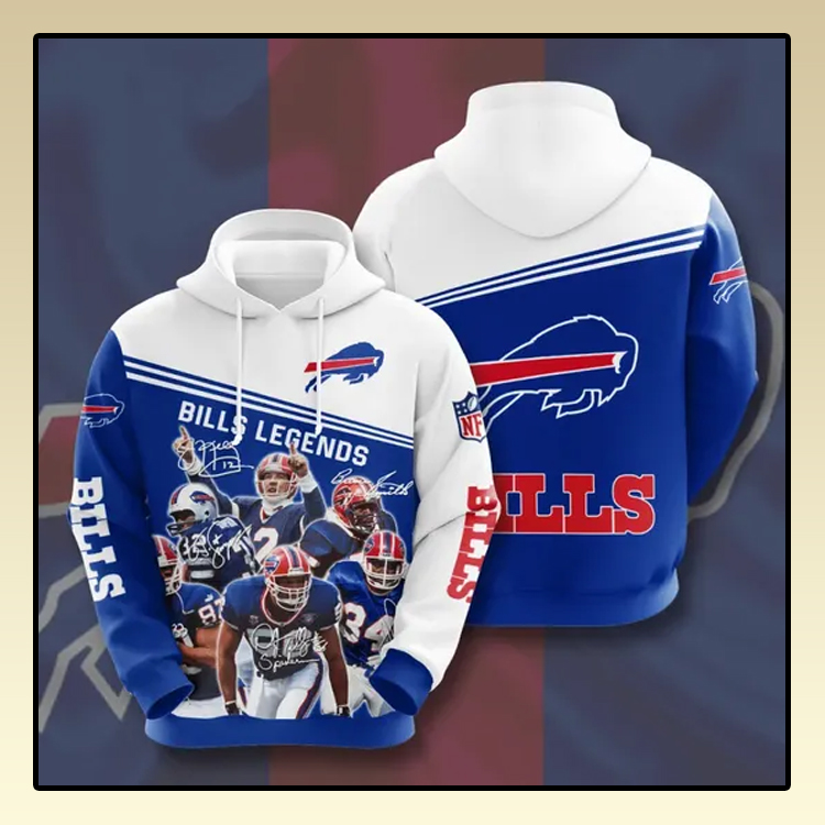 Buffalo Bills legend All over print 3d hoodie2