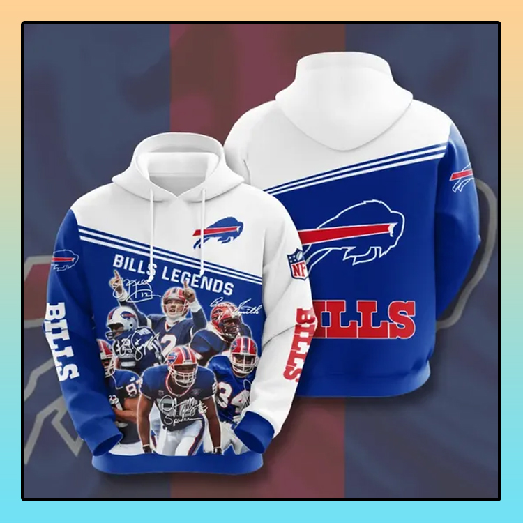 Buffalo Bills legend All over print 3d hoodie4
