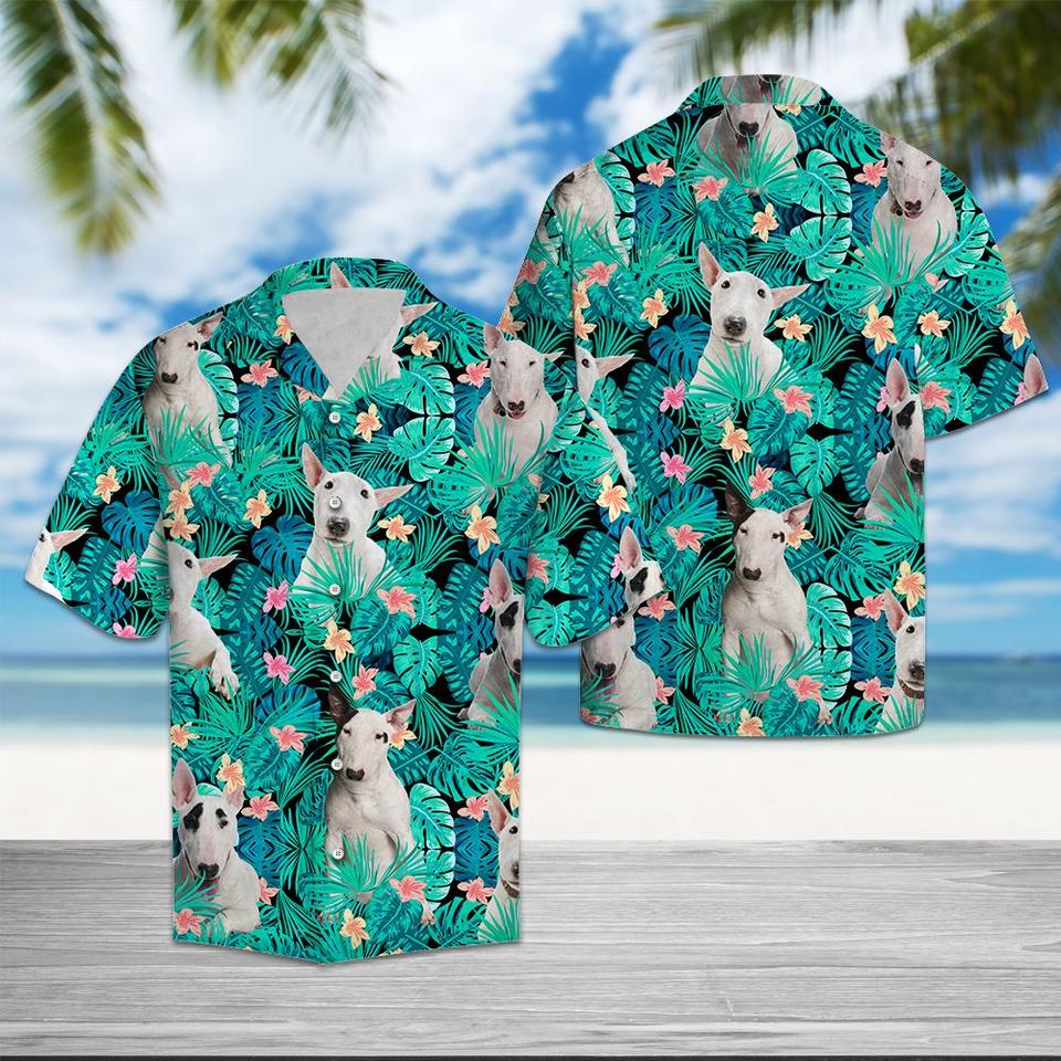 Bull terrier hawaiian shirt1