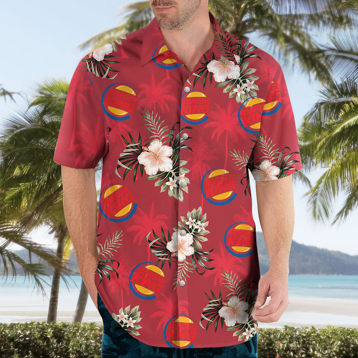 Burger King Hawaiian Shirt – Saleoff 180821