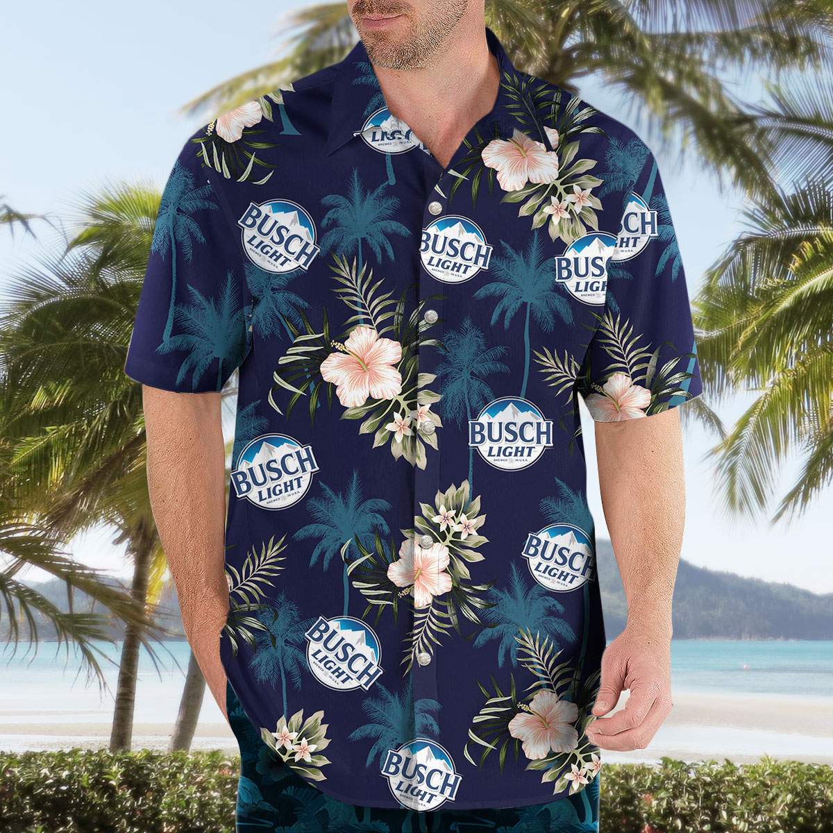 Busch Light Beer Hawaiian Shirt – Saleoff 180821