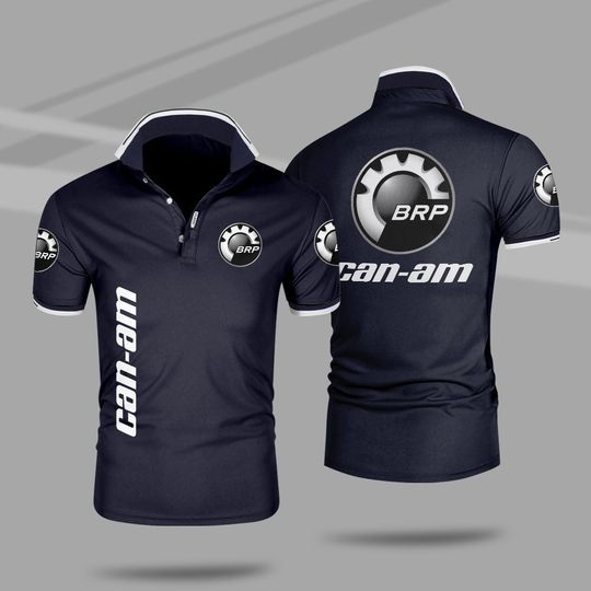 Can-am motorcycles 3d polo shirt 2