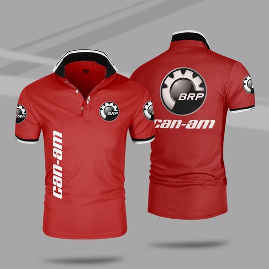 Can-am motorcycles 3d polo shirt 3