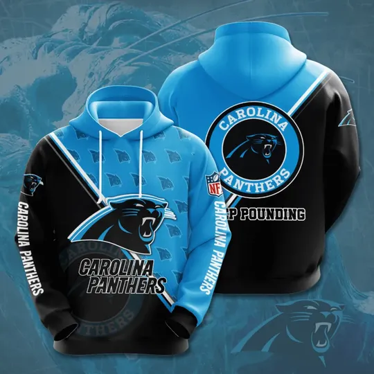 Carolina Panthers All over print 3d hoodie