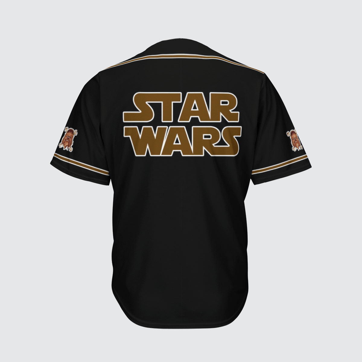 Chewie Star Wars baseball shirt 1