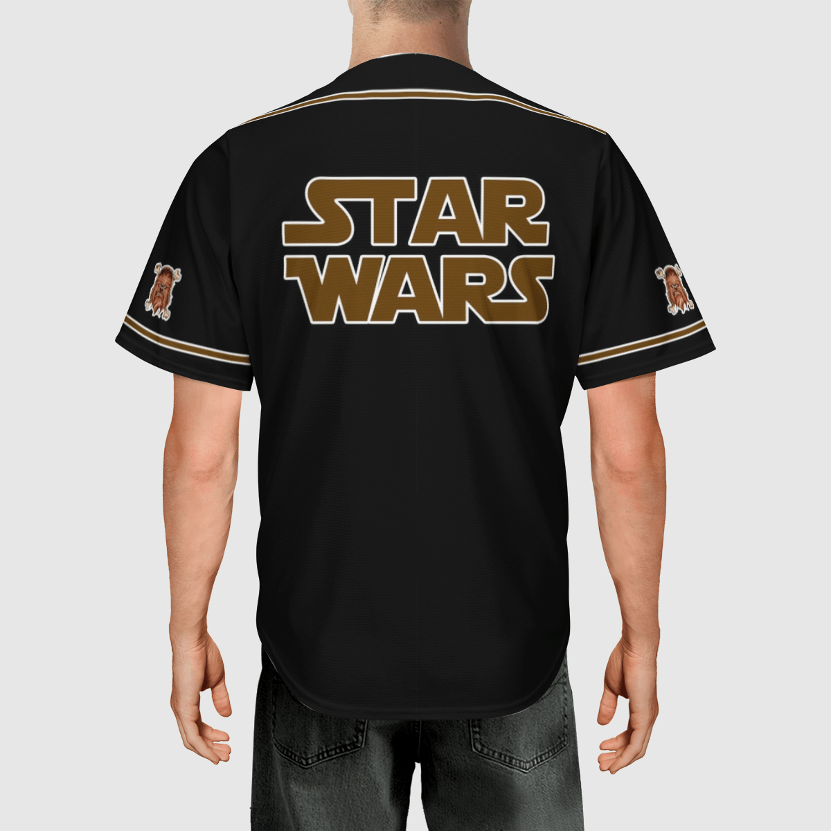 Chewie Star Wars baseball shirt 3