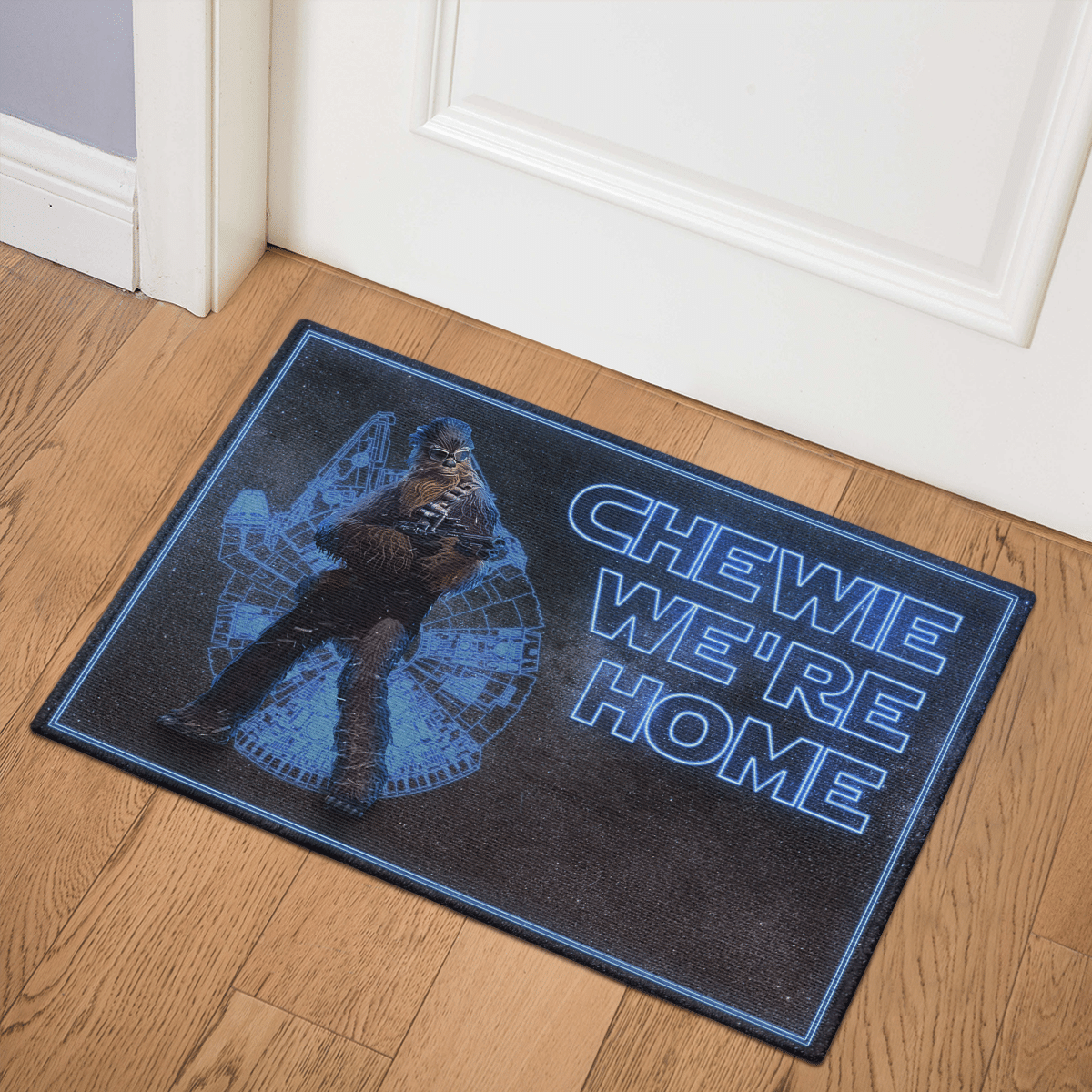 Chewie we are home doormat