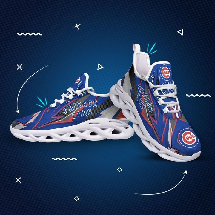 Chicago Cubs Max Soul Running Sneakers 1