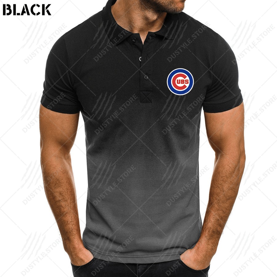 Chicago Cubs Men Gradient Polo shirt – BBS