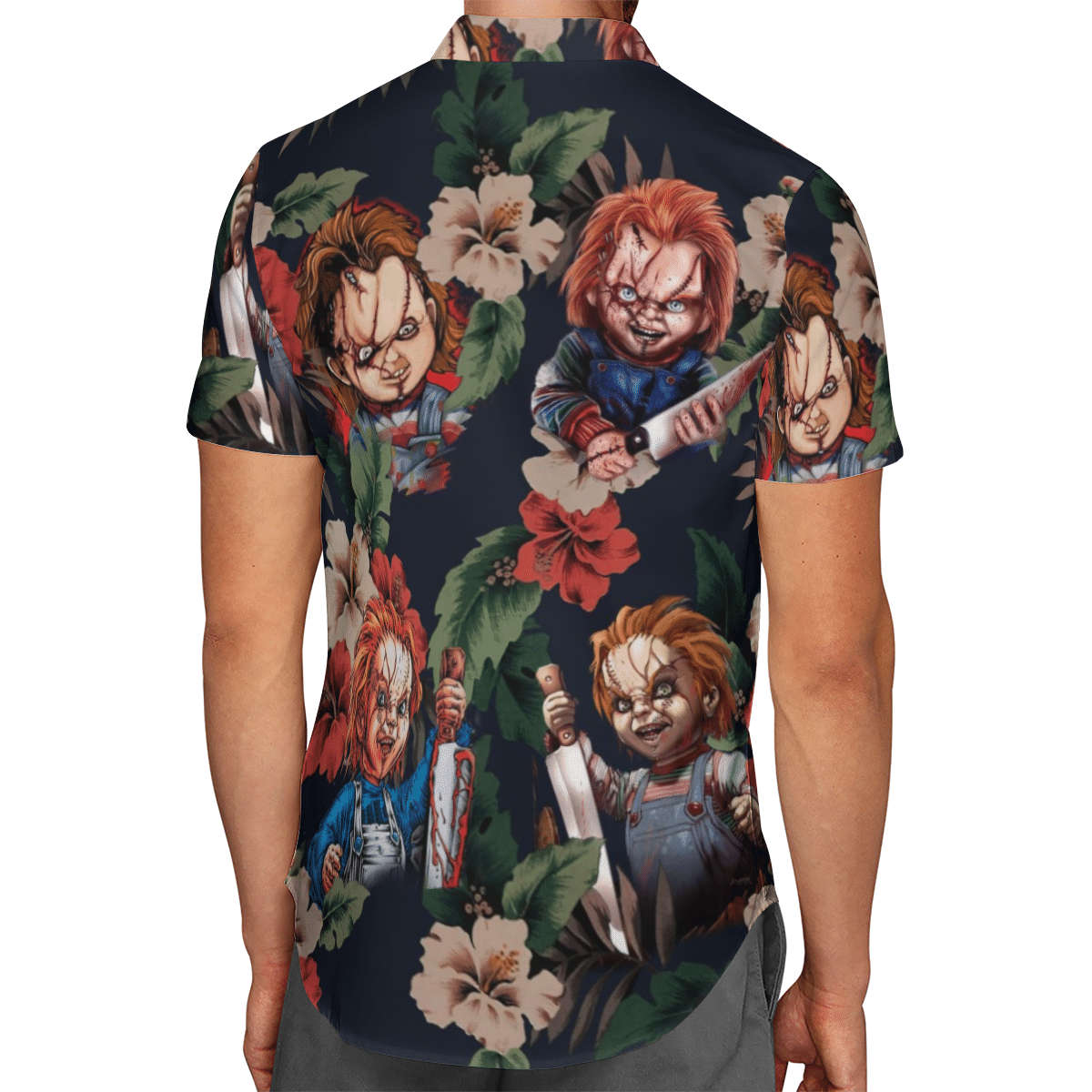 Chucky Hawaii shirt and short 2