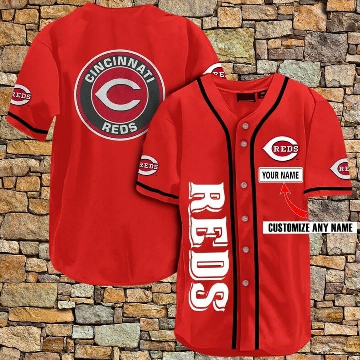 Cincinnati Reds Personalized Baseball Jersey Shirt – Hothot 170821