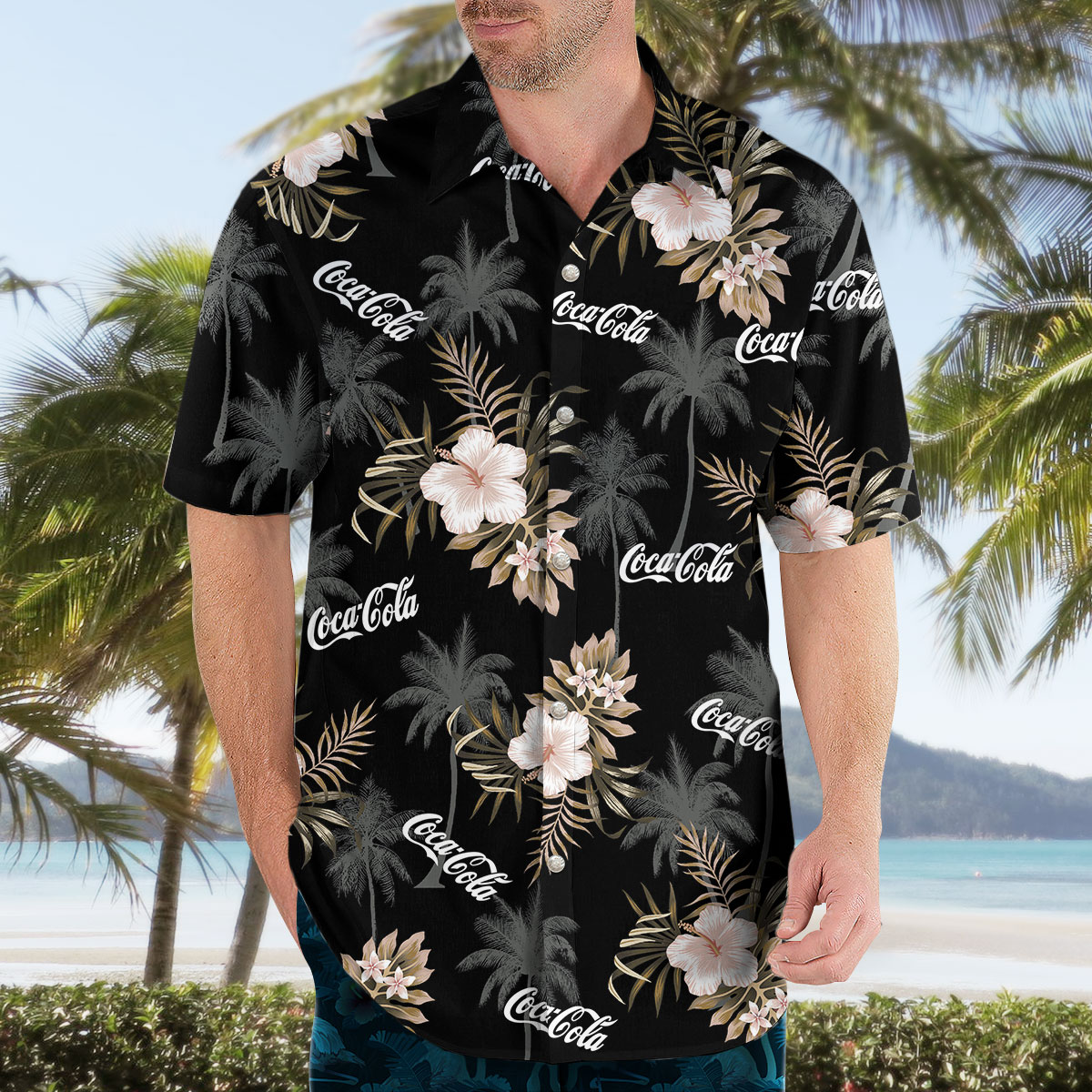 Coca-Cola Hawaiian Shirt