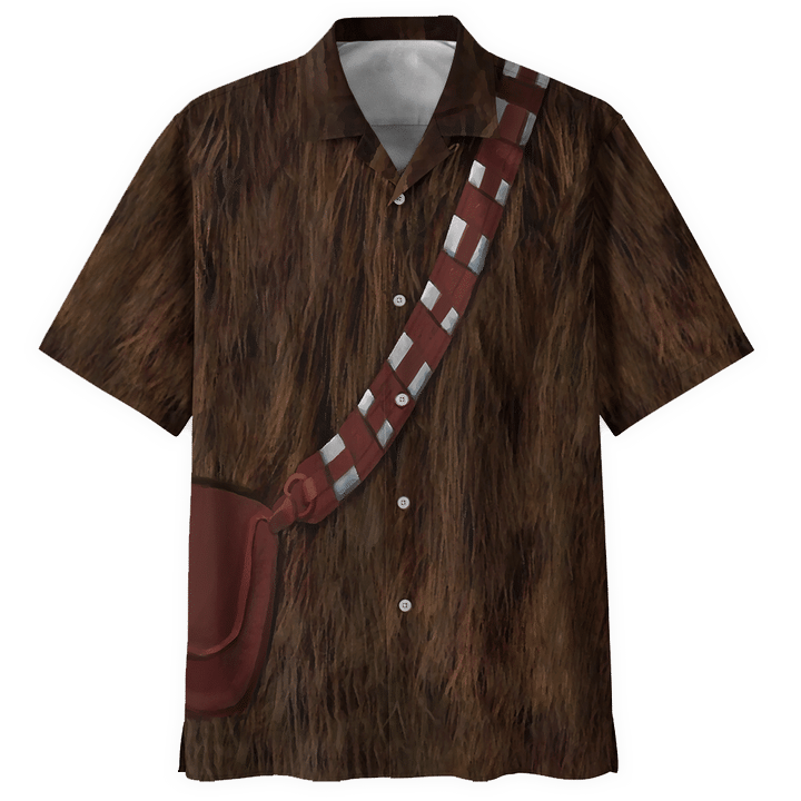 Cosplay star wars chewbacca hawaiian shirt 1