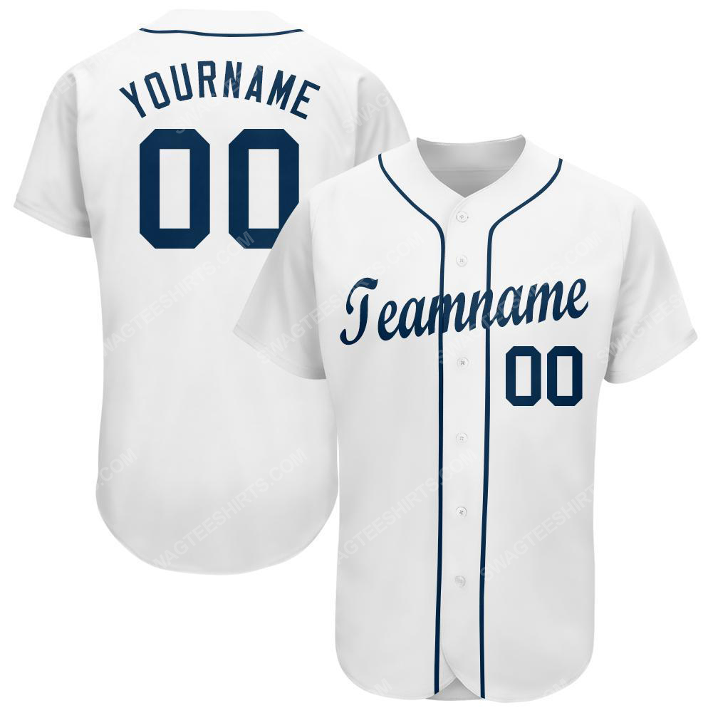 [special edition]  Custom team name detroit tigers full printed baseball jersey – maria