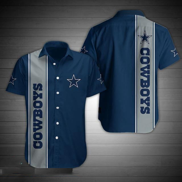 Dallas Cowboys Short Sleeve Hawaiian Shirt