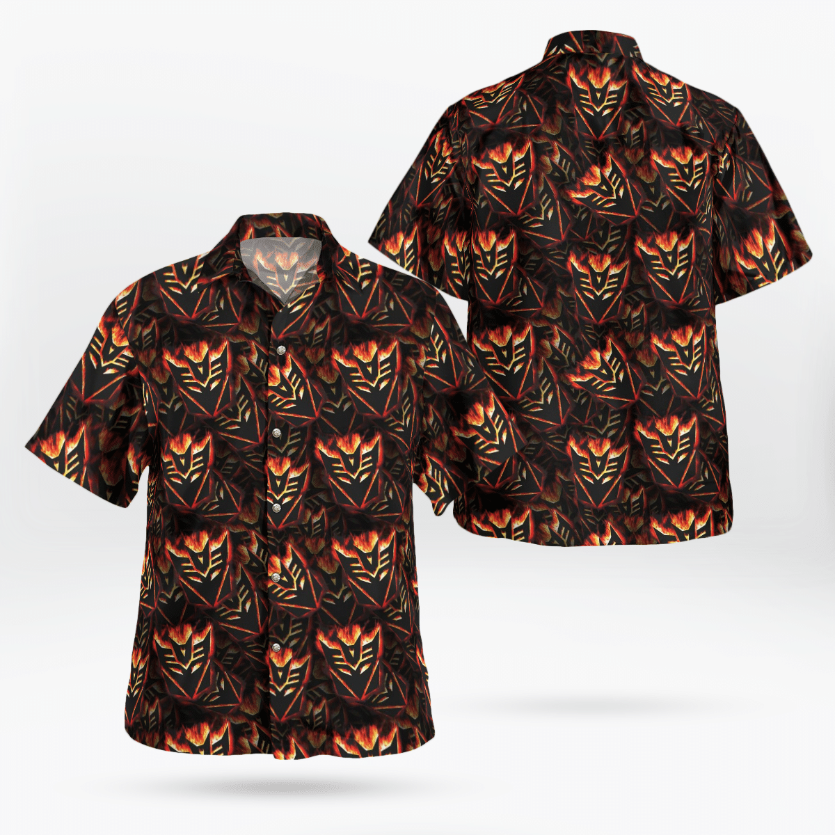 Decepticon transformer hawaiian shirt