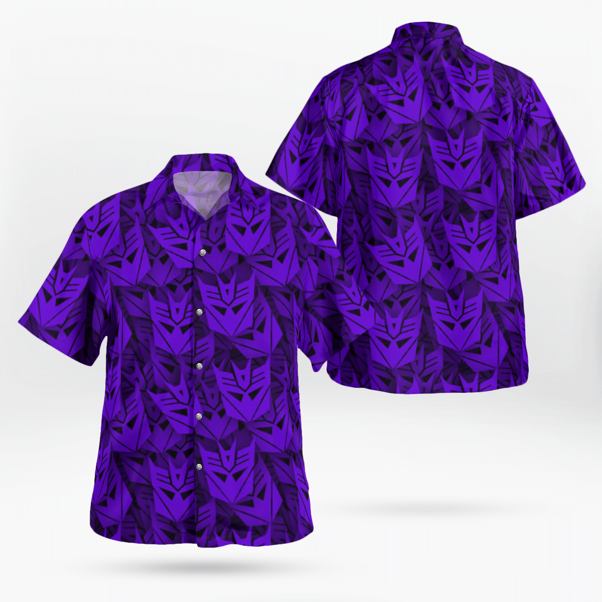 Decepticon transformer hawaiian shirt 8.1