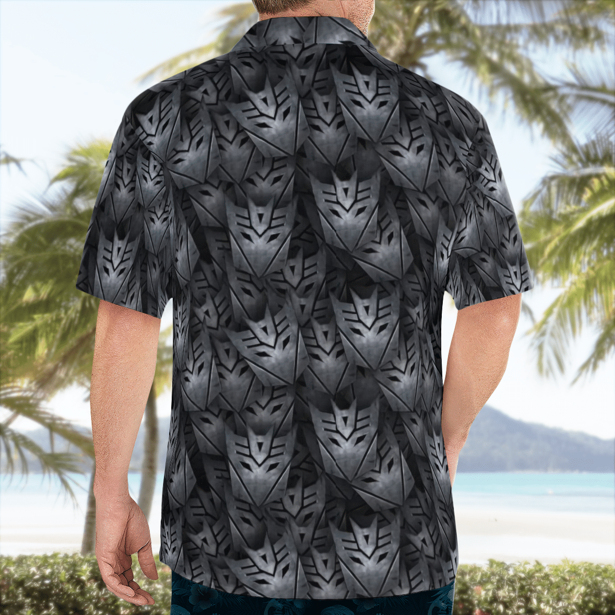 Decepticon transformer hawaiian shirt 9.2