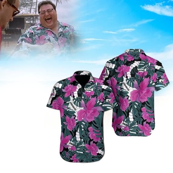 Dennis Nedry Jurassic Park Hawaiian Shirt, Beach Shorts
