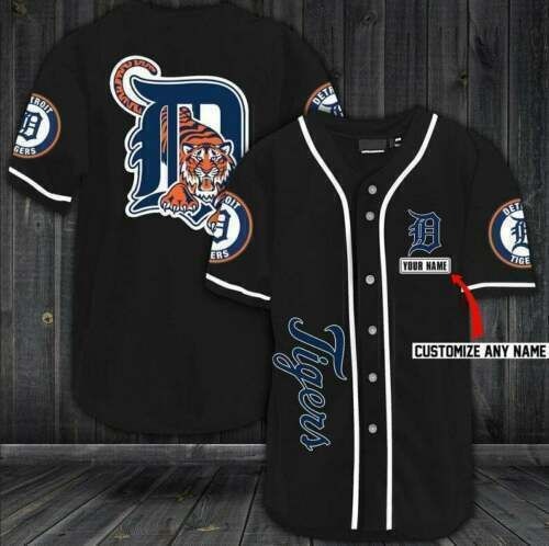 Detroit Tigers Personalized Baseball Jersey Shirt – Hothot 170821
