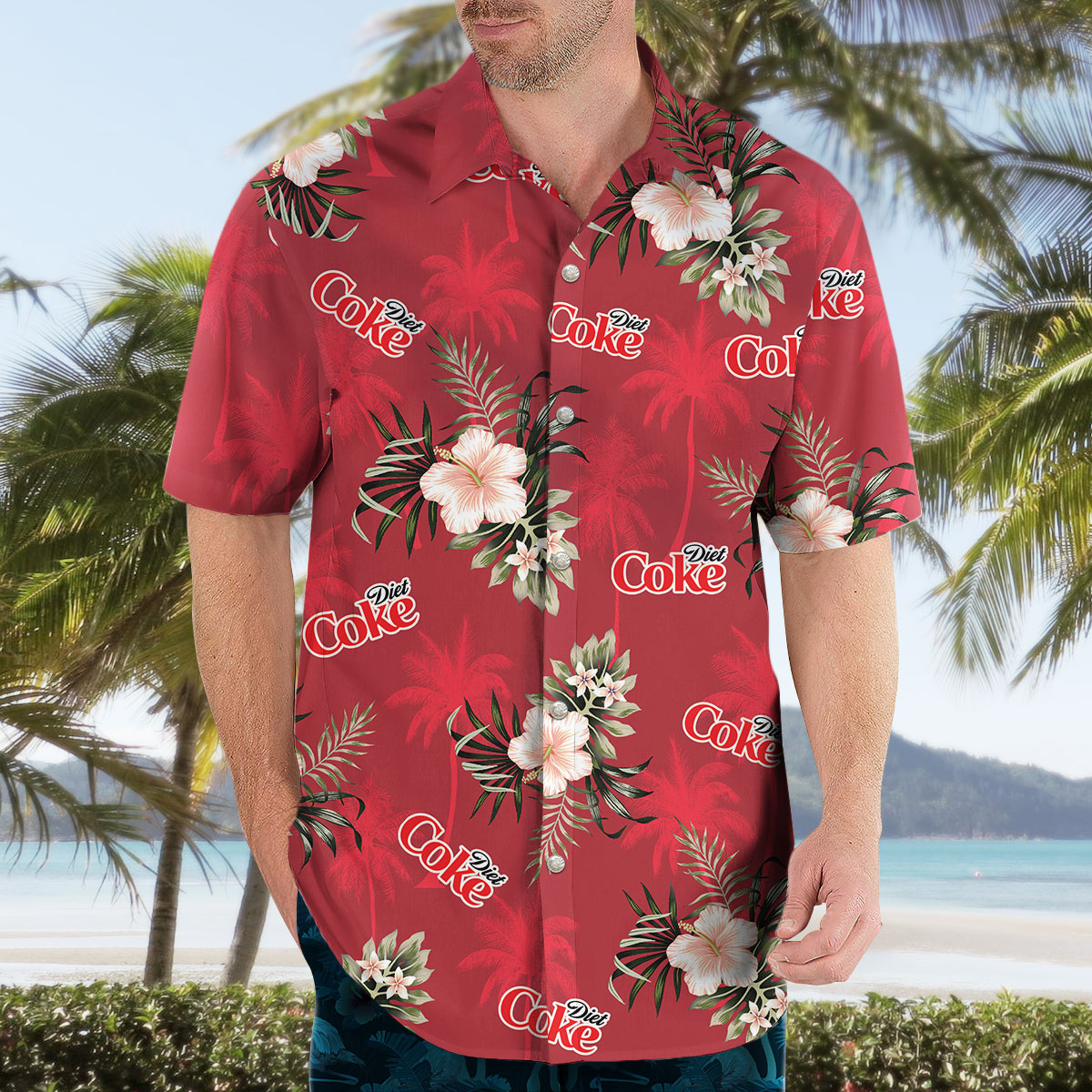 Diet Coke Hawaiian Shirt