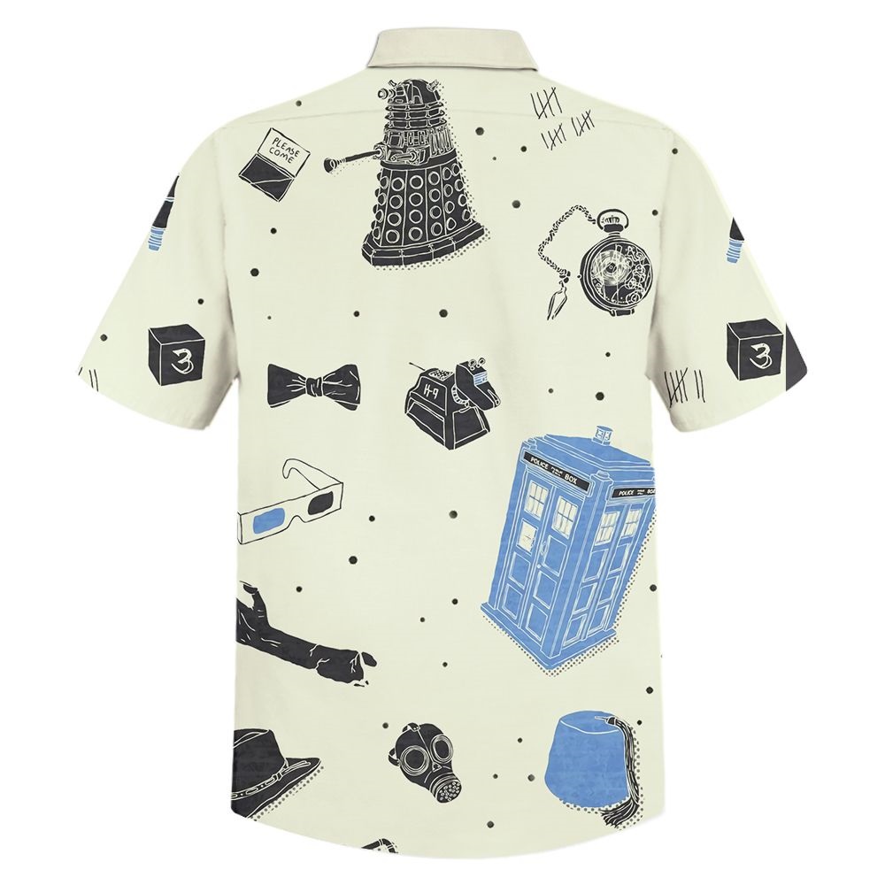Doctor Who hawaiian shirt - Picture 2