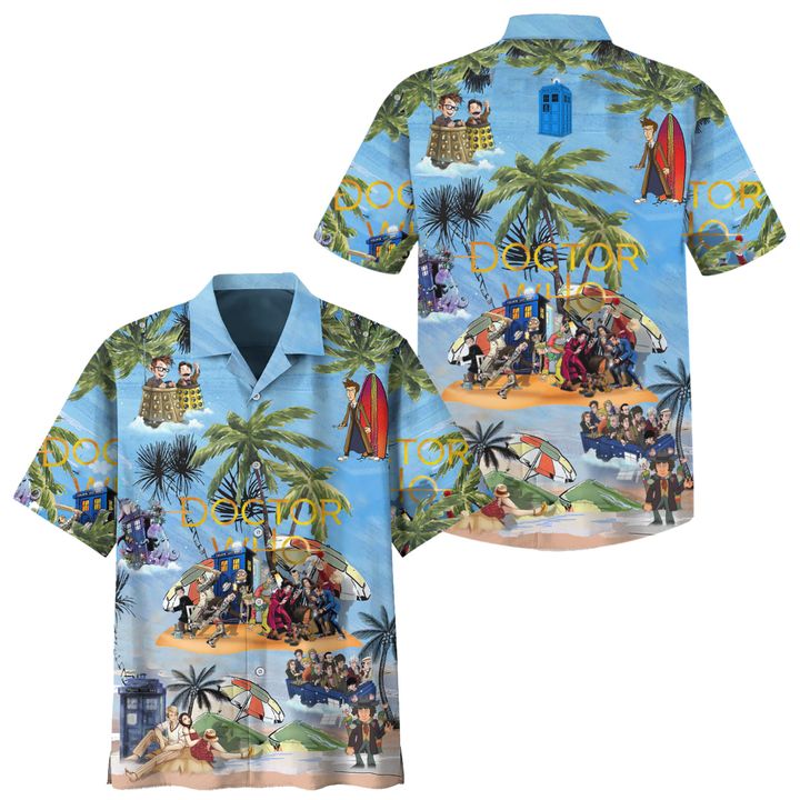 Doctor who hawaiian shirt – Teasearch3d 120821