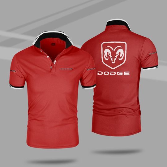Dodge 3d polo shirt 3