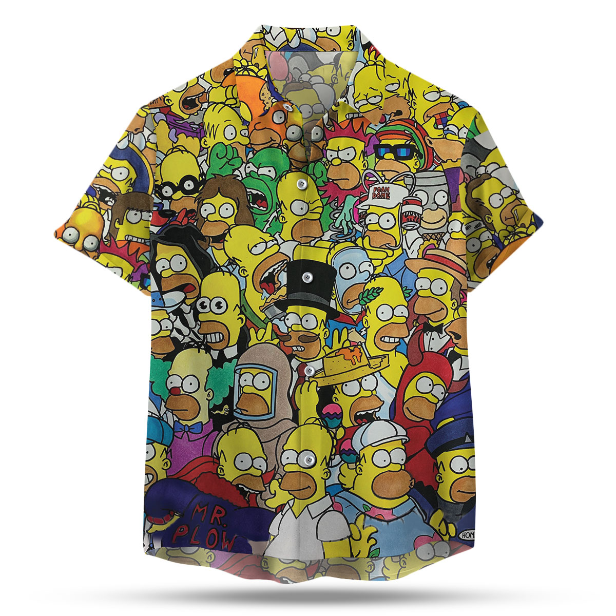 D’oh Simpsons Hawaiian Shirt 1