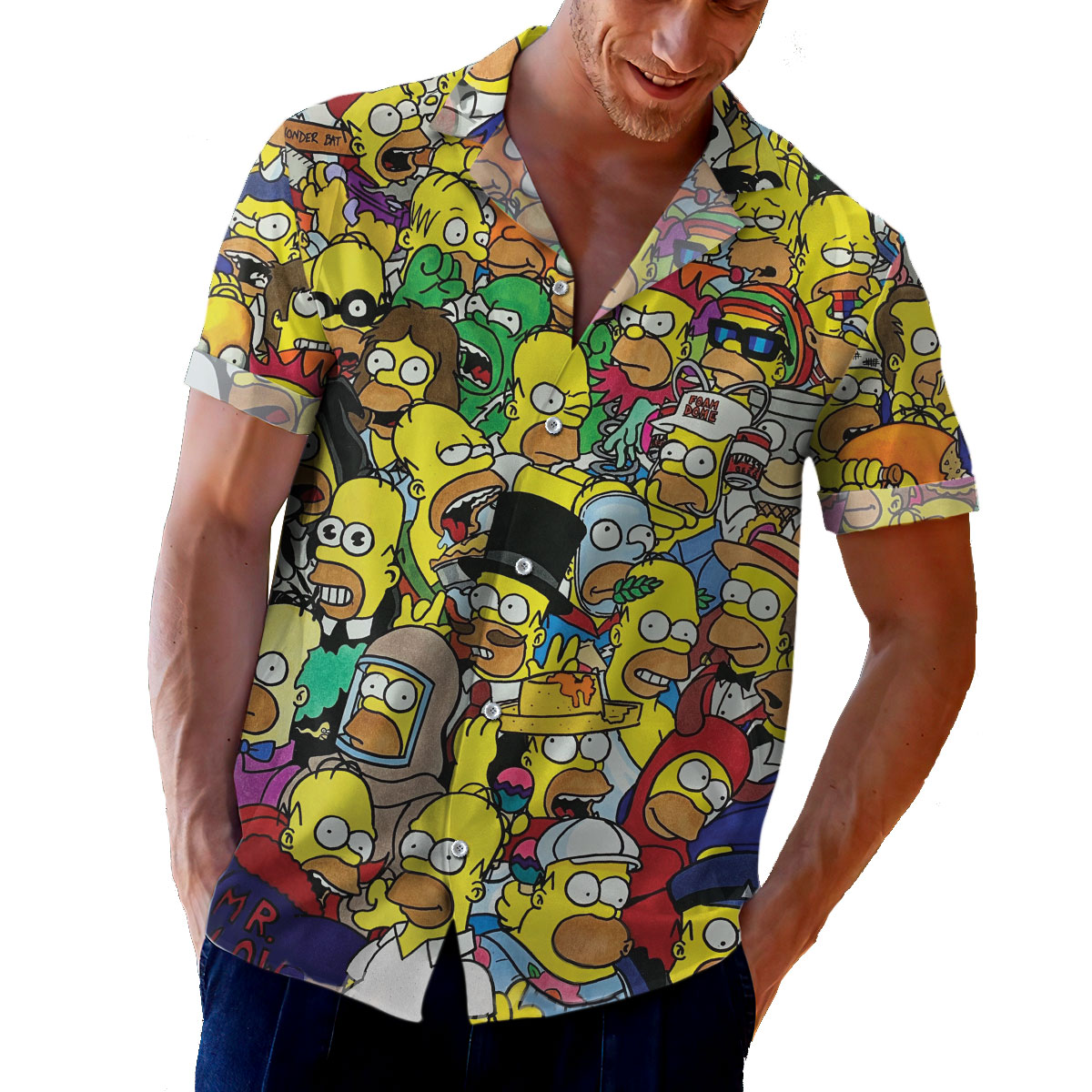 D’oh Simpsons Hawaiian Shirt – Teasearch3d 170821