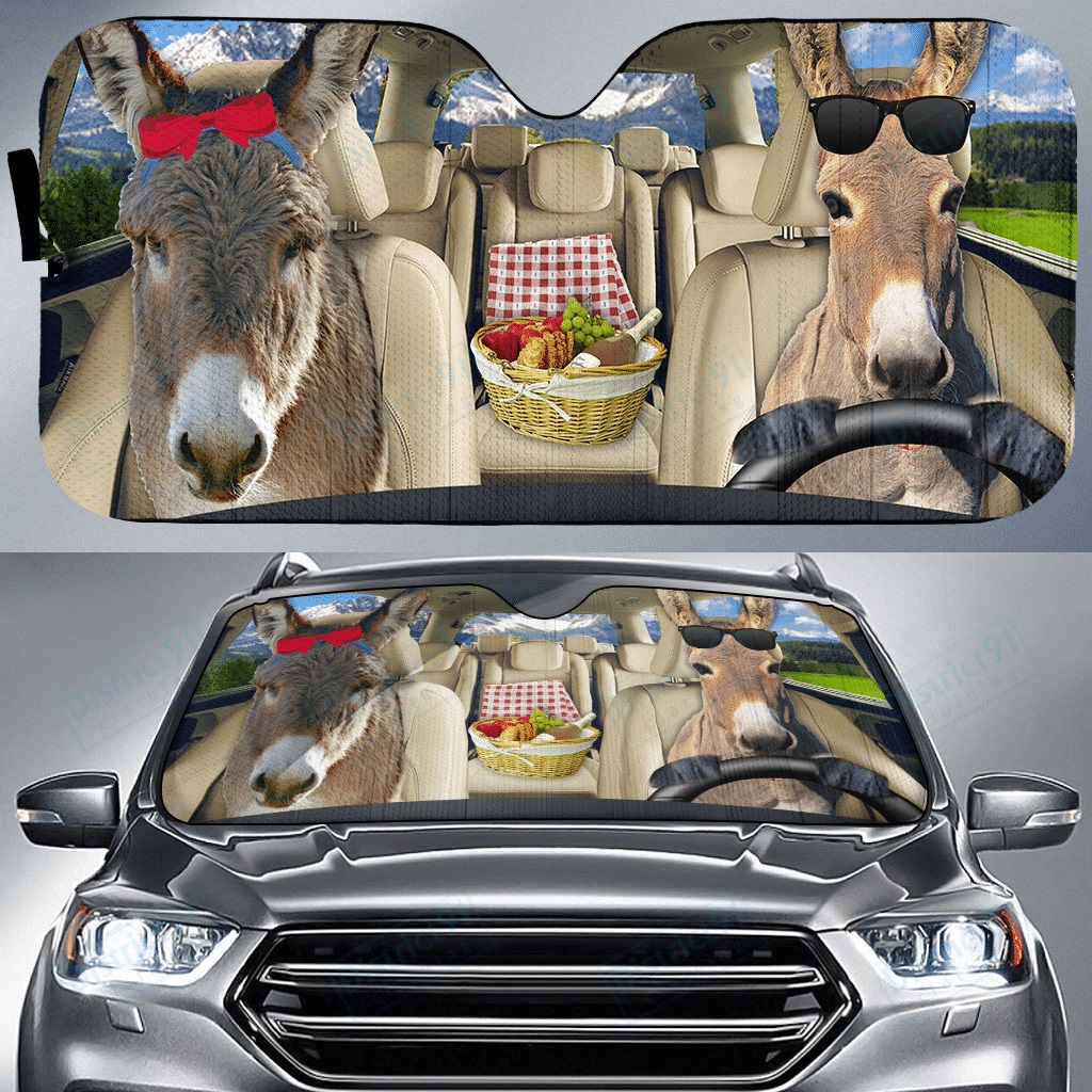 Donkey car sunshade