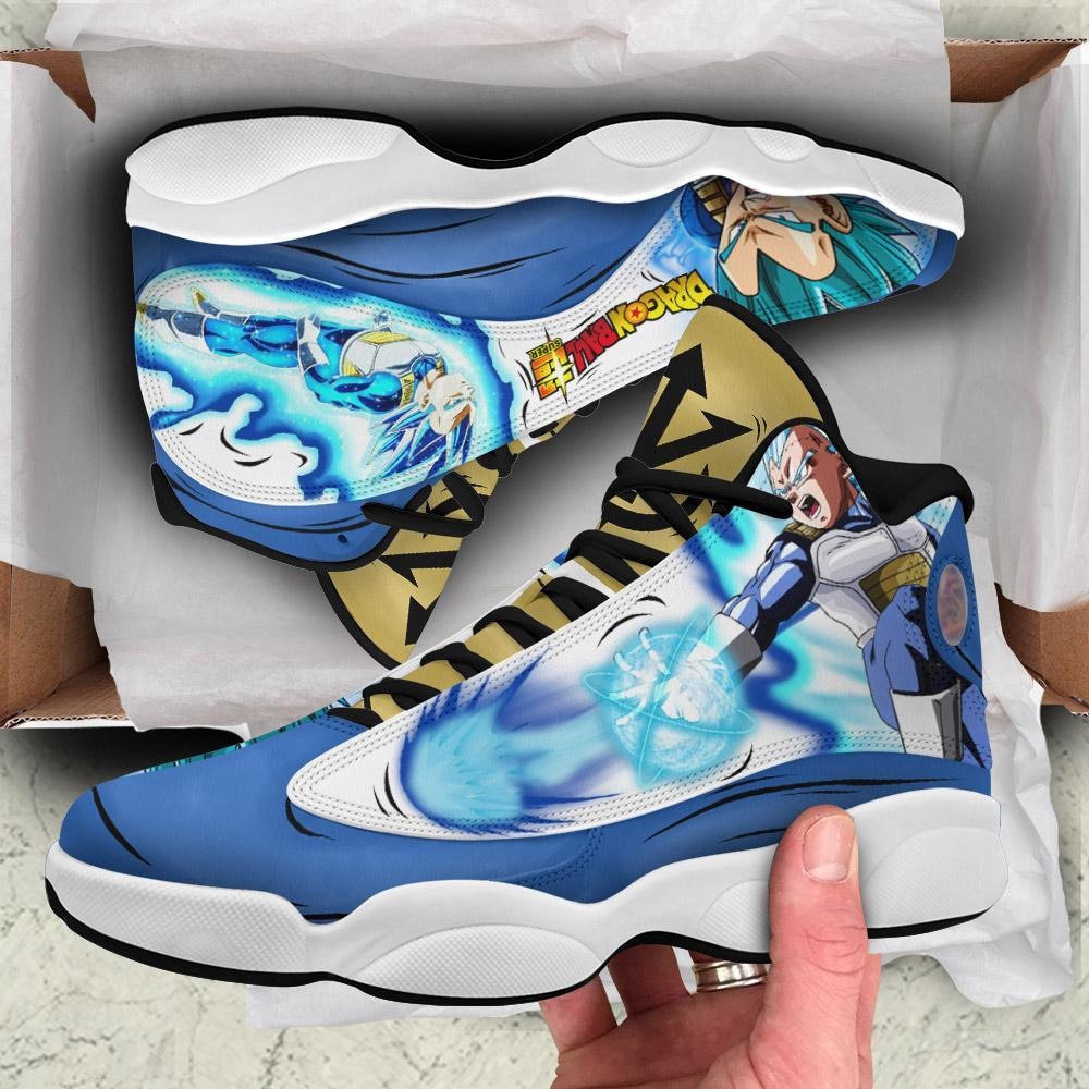 Dragon Ball Z Vegeta Blue Air Jordan 13 Sneaker 1