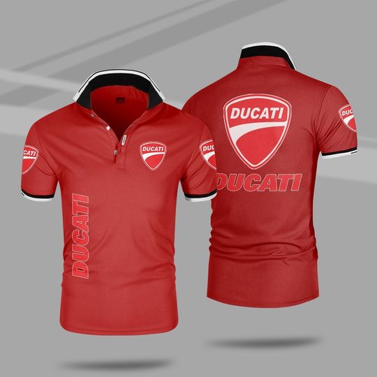 Ducati 3d polo shirt 3
