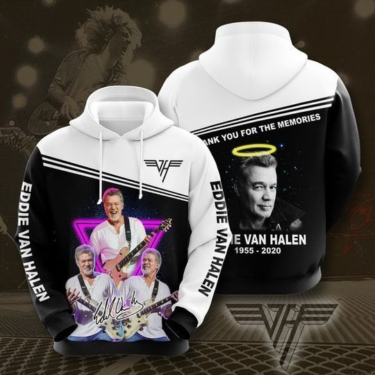 Eddie Van Halen All over print 3d hoodie